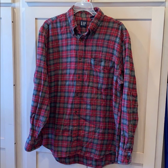 GAP Other - 💐5 for 25 Gap soft Worn Plaid long sleeve shirt